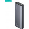 Power bank USAMS PB59 US-CD165 30000 mAh, 65 W, 2x QC3.0 + PD, negro, con cable USB-C a USB-C