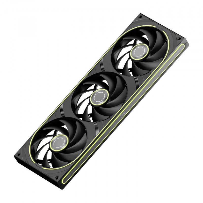 Ventilador para caja TRYX FOBR 360 mm ARGB, PWM, 3 en 1, negro