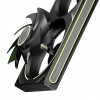 Ventilador para caja TRYX FOBR 360 mm ARGB, PWM, 3 en 1, negro