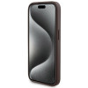 Funda rígida Guess GUBPM5P15L4GEMGW para Apple iPhone 15 Pro + batería externa MagSafe de 5000 mAh, 4G Metal Logo, marrón