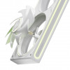 Ventilador para caja TRYX FOBR 360 mm ARGB, PWM, 3 en 1, blanco
