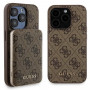 Funda rígida Guess GUBPM5P15X4GEMGW para Apple iPhone 15 Pro Max + batería externa MagSafe de 5000 mAh, 4G Metal Logo, marrón