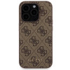Funda rígida Guess GUBPM5P15X4GEMGW para Apple iPhone 15 Pro Max + batería externa MagSafe de 5000 mAh, 4G Metal Logo, marrón
