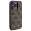 Funda rígida Guess GUBPM5P15X4GEMGW para Apple iPhone 15 Pro Max + batería externa MagSafe de 5000 mAh, 4G Metal Logo, marrón
