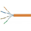 Equip 404553 Cable de instalación a granel Cat7 S/FTP, 1000 m, libre de halógenos (LSZH), naranja