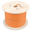 Equip 404553 Cable de instalación a granel Cat7 S/FTP, 1000 m, libre de halógenos (LSZH), naranja