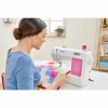 Máquina de coser Brother CS120WTS, blanco rosa