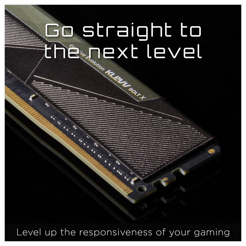 Kit de memoria DDR4 Klevv BOLT X KD48GU880-36A180U, 16 GB (2 x 8 GB), 3600 MHz