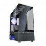 Caja Midi-Tower Cougar CFV220 ARGB con panel de cristal, negra