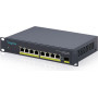 Switch no gestionado Digitus DN-80122 de 8 puertos 2.5G con 1x 10G SFP+