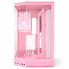 Caja PC HYTE Y50 Strawberry Milk, rosa claro, cristal templado x 3