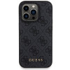 Guess GUBPM5P13X4GEMGK Apple iPhone 13 Pro Max funda rígida + 5000 mAh MagSafe powerbank pack, 4G Metal Logo, negro