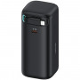 Powerbank USAMS US-CD217 XMF Series 18000 mAh, carga rápida PD 45W, con cable Lightning, negro