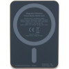 Powerbank de inducción MagSafe Guess GUPBM5AL4DMD 4G Strassed Metal Logo 5000 mAh, 15W, dorado