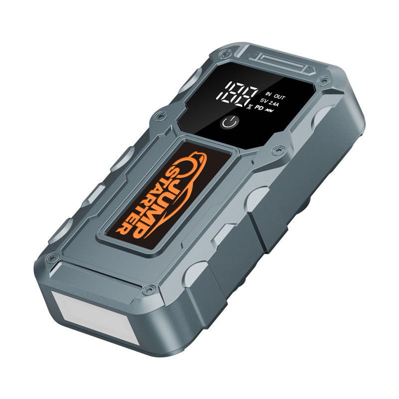 Arrancador de batería de coche y power bank Extralink JUMP 34, 10000 mAh, PD 20W