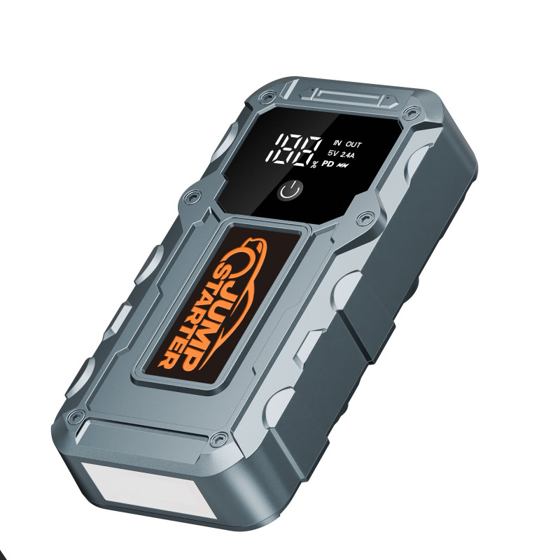 Arrancador de batería de coche y power bank Extralink JUMP 34, 10000 mAh, PD 20W