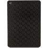 Funda tipo libro Karl Lagerfeld KLFC10SAKHPKK Saffiano Monogram Ikonik para Apple iPad 10.2 (7.ª, 8.ª, 9.ª gen.), negra