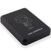Batería externa de inducción Karl Lagerfeld KLPBM5KIOTTGK 5000 mAh 15W, Outline Ikonik, MagSafe, negra