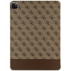 Funda Guess GUFCP12PS4SGW para Apple iPad Pro 12.9 (2020/2021/2022, 4.ª/5.ª/6.ª gen), 4G Stripe Allover, marrón