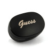 Guess GUTWST30BK Auriculares inalámbricos TWS intraurales con base de carga, Bluetooth 5.0, negros