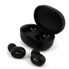 Guess GUTWST30BK Auriculares inalámbricos TWS intraurales con base de carga, Bluetooth 5.0, negros