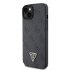 Guess GUHCP15MP4TDSCPK Funda rígida Apple iPhone 15 Plus / 14 Plus, Crossbody 4G Metal Logo, negra