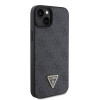 Guess GUHCP15MP4TDSCPK Funda rígida Apple iPhone 15 Plus / 14 Plus, Crossbody 4G Metal Logo, negra