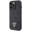 Funda rígida negra Guess GUHCP13LP4TDSCPK para Apple iPhone 13/13 Pro, Crossbody 4G Metal Logo