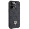 Funda rígida negra Guess GUHCP13LP4TDSCPK para Apple iPhone 13/13 Pro, Crossbody 4G Metal Logo