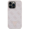 Guess GUHCP13LP4TDSCPP Funda rígida rosa para Apple iPhone 13/13 Pro, Crossbody 4G Metal Logo