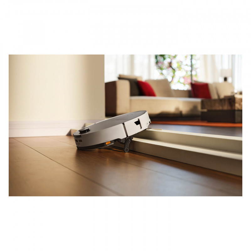 Aspirador robot Roborock Saros 20 Sonic Complete, blanco
