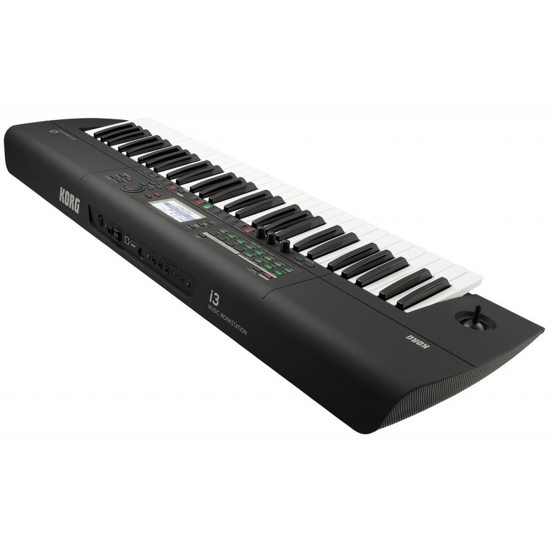 Teclado MIDI Korg i3, 61 teclas, USB, negro