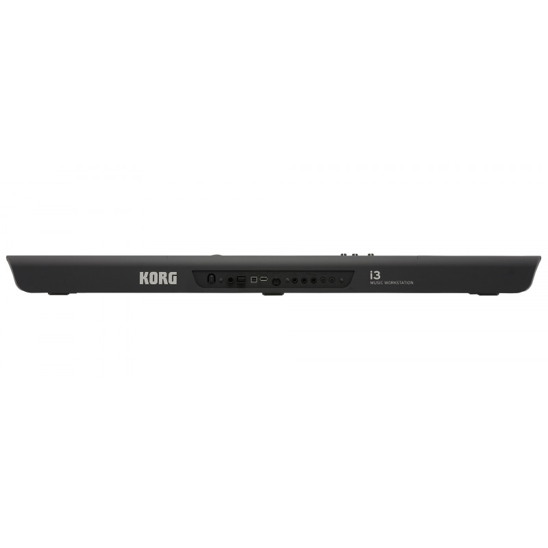 Teclado MIDI Korg i3, 61 teclas, USB, negro