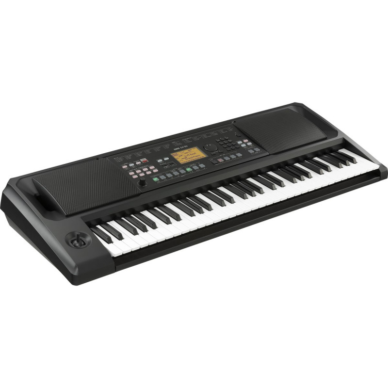 Teclado eléctrico Korg EK-50, sintetizador digital, 61 teclas, negro