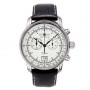 Reloj de pulsera Zeppelin 7690-1, hombre, cuarzo, plateado