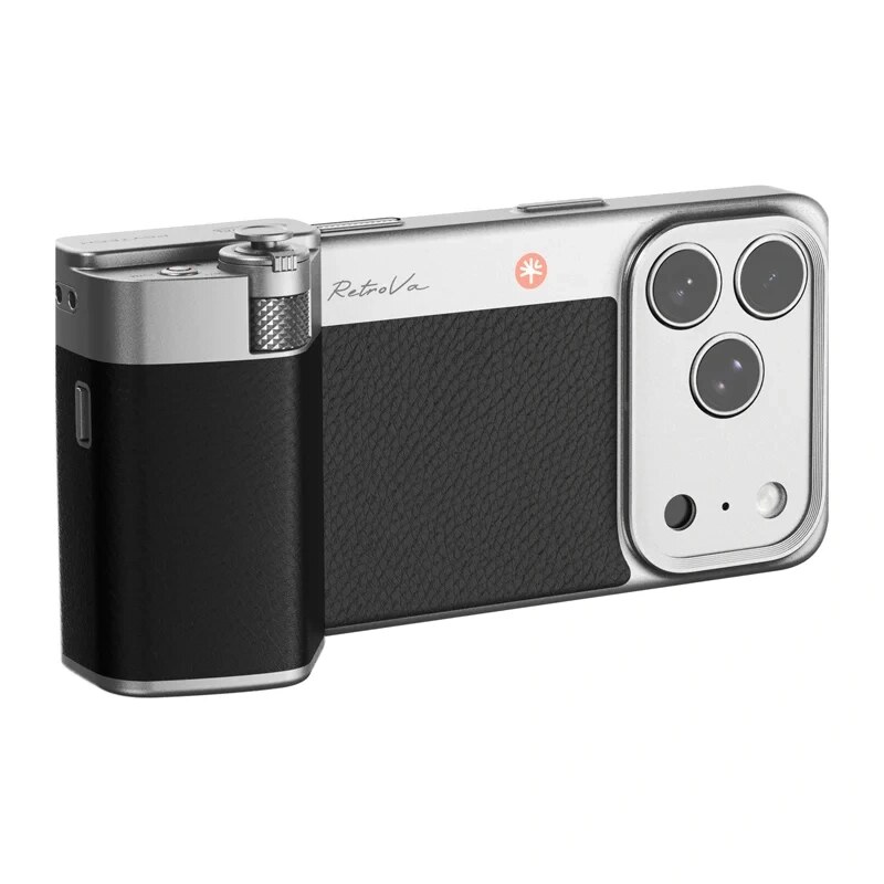 Kit de empuñadura para teléfono Pgytech PGY RetroVa para iPhone 17 Pro P-PG-072