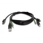Cable KVM HDMI StarTech.com SKHDMMKVM-06-TAA compatible con TAA, USB 2.0, audio de 3,5 mm, 1,8 m