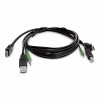 Cable KVM HDMI StarTech.com SKHDMMKVM-06-TAA compatible con TAA, USB 2.0, audio de 3,5 mm, 1,8 m