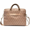 Bolsa para portátil Guess GCube Stripes GUCB15HGCFSEW, hasta 16", marrón