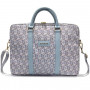 Funda para portátil Guess GCube Stripes GUCB15HGCFSEB, hasta 16 inch, azul