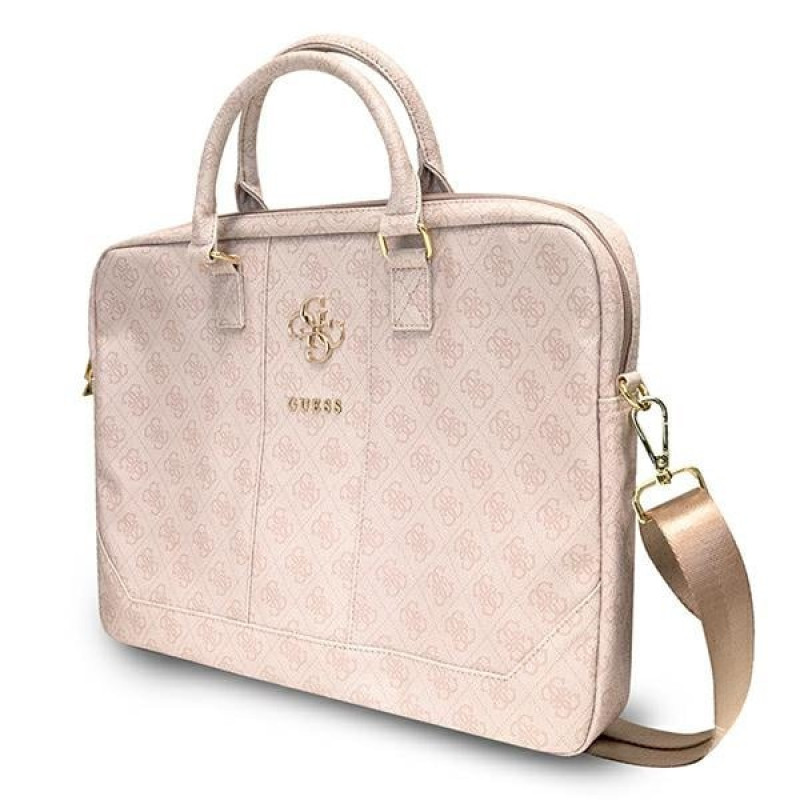 Bolso para portátil Guess GUCB15G4GFPI de 15 pulgadas, 4G Big Logo, rosa