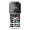 Teléfono móvil básico Beafon SL280pro LTE 4G Silver Line con botones grandes, negro-blanco