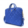 Guess GUCB15ZPSQSSGB Bolso para portátil de 16 pulgadas, Quilted 4G, azul