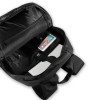 Mochila BMW BMBP15SPCTFK de 16 pulgadas, Carbon&Leather Tricolor, negra