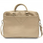 Bolsa para portátil Guess GUCB15ZPGSTEGD de 16 pulgadas, Triangle 4G, dorado claro