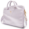 Guess GUCB15ZPGSTEGU Bolsa para portátil de 16 pulgadas, Triangle 4G, morada