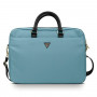 Bolsa para portátil Guess GUCB15NTMLLB hasta 16", Nylon Triangle Logo, azul