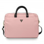 Guess GUCB15NTMLLP Bolso para portátil hasta 16", Nylon Triangle Logo, rosa