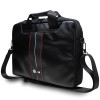 BMW BMCB15COMSCAKR Bolsa para portátil 15", Carbon Red Stripes, negra