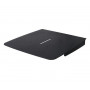 Estante pequeño para accesorios AV B-Tech BT7033/B (acero) para montaje en collar, 300 x 300 mm, negro